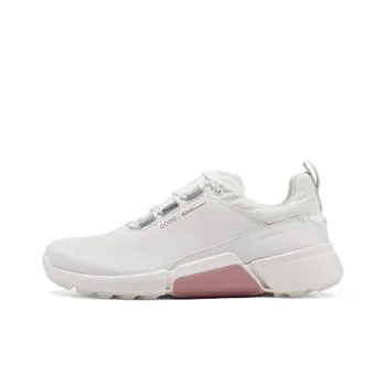 Ecco GOLF BIOM H4 Golf Fitness H4 Low Top Sports Casual Shoes Women's Pink White