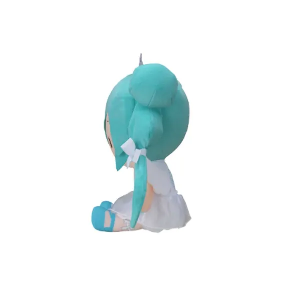 SEGA Hatsune Miku Sitting Posture SP 15 Anniversary Dolls Plush Doll 27cm Height-1
