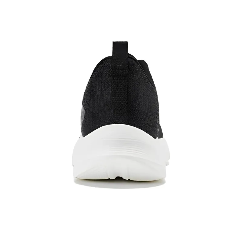 PEAK Anti Slip And Wear Resistant Breathable Low Top Running Shoes Men's Black White-2