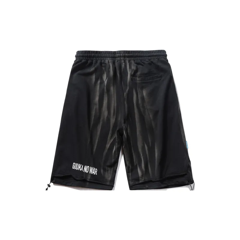 Guuka Casual Shorts Men Black-1