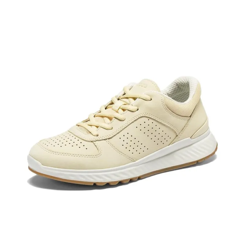 Ecco Skip And Loafer Collection Low Top Sports Casual Shoes Women's Straw Yellow-1