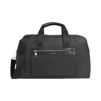 CALVIN KLEIN Polyester Travel Bag Shoulder Bag Crossbody Bag Handbag Men's Black