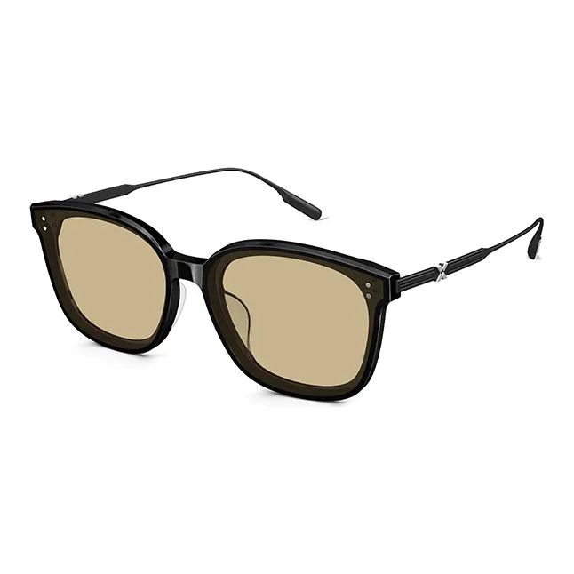MOLSION Plate Frame Square Sunglasses Unisex-4