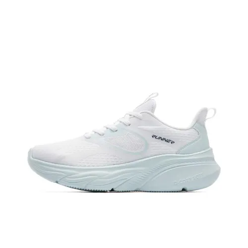 QIAODAN Running Shoes Women's Low-Top White/Blue