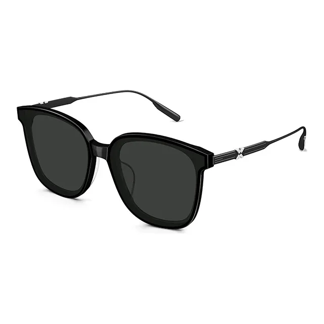 MOLSION Plate Frame Square Sunglasses Unisex-0