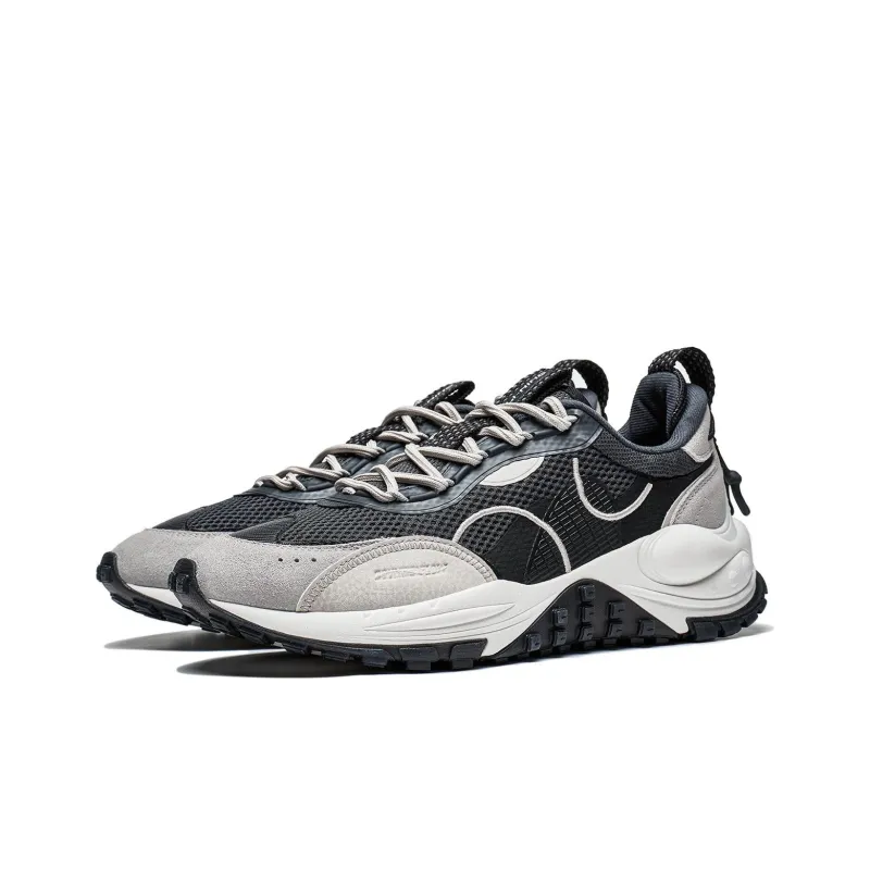 LINING CF Casual Shoes Men Low Top Black/Gray-2