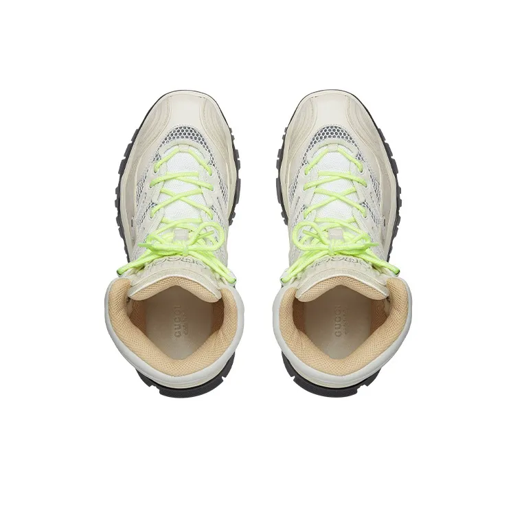 GUCCI High Top Sports Casual Shoes Women's Gray-2