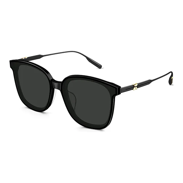 MOLSION Plate Frame Square Sunglasses Unisex-12