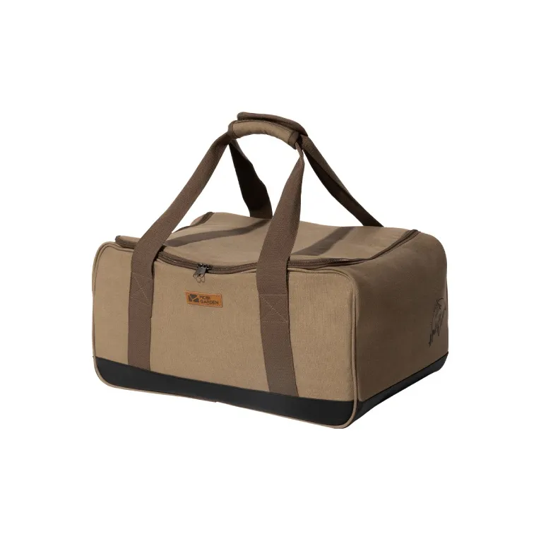 MOBI GARDEN Canvas Equipment Storage Bag Tool Bag Storage Box Storage Bag Regular Unisex Warm Sand-0