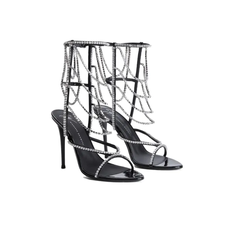 Giuseppe Zanotti Cristelle 105mm Sandals Women's-2