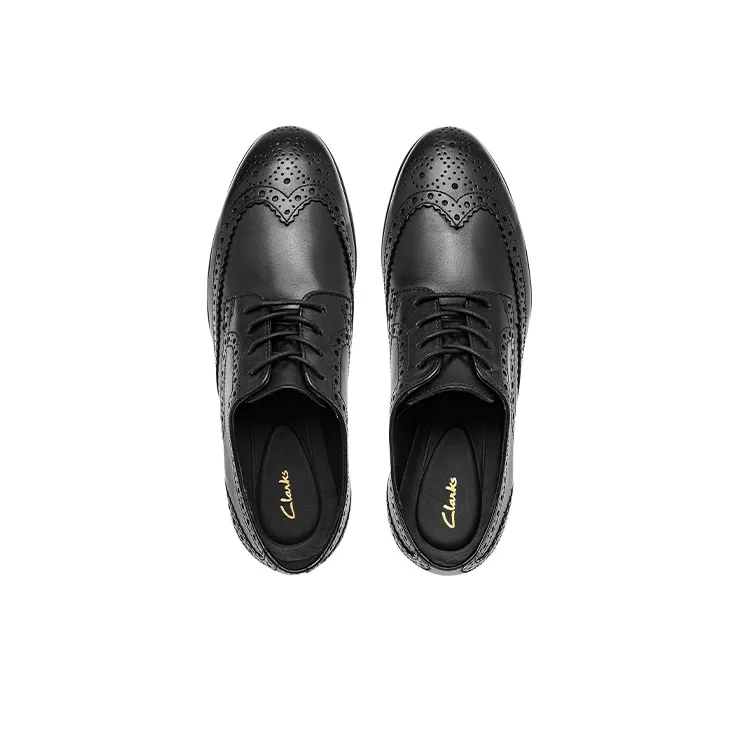 Clarks Dress Shoes Men Low Top Black-2