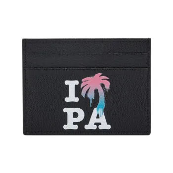 PALM ANGELS I Love Pa Cardholder Black/Multi