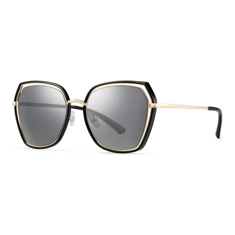 HORIEN Irregular Shape Sunglasses Women's-0