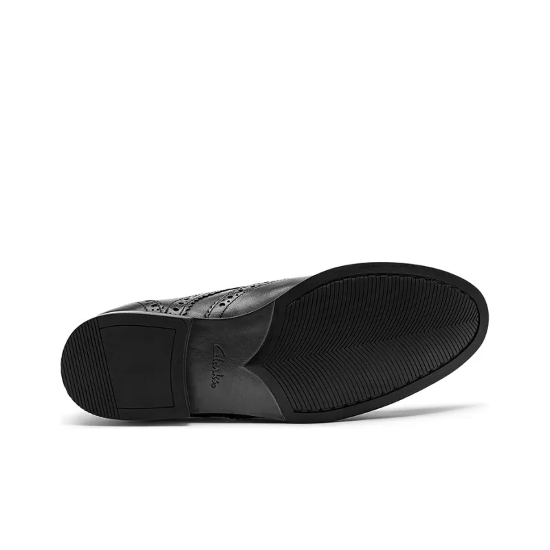 Clarks Dress Shoes Men Low Top Black-4