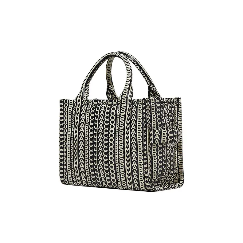MARC JACOBS The Monogram Leather Small Tote Bag-2