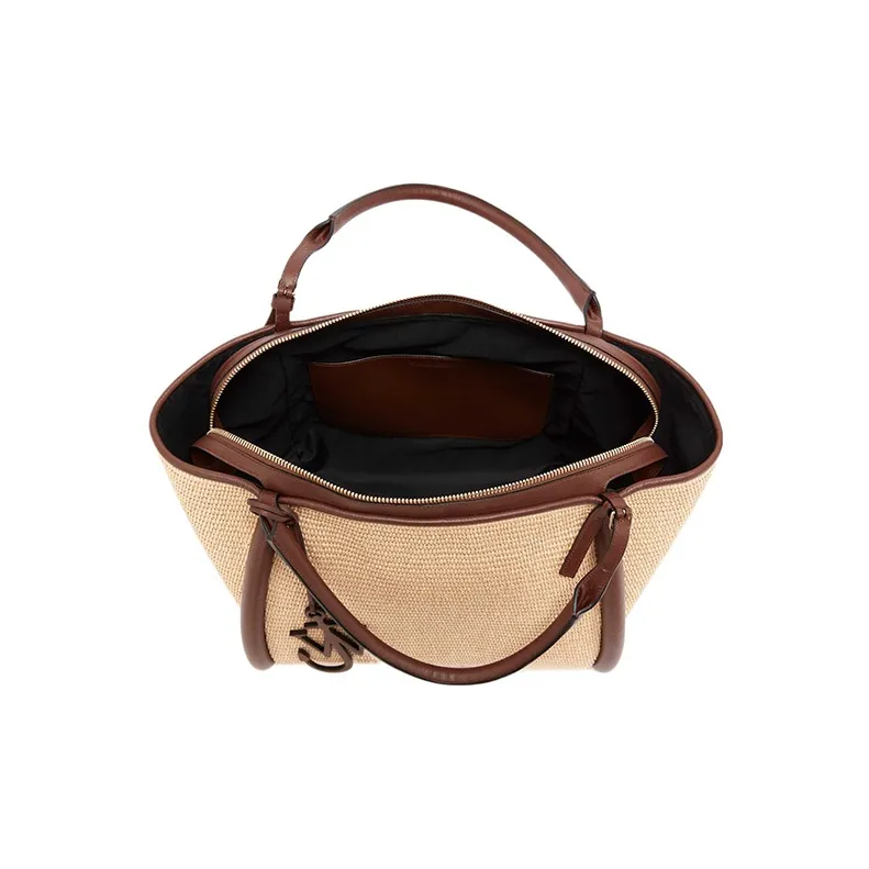 JW Anderson Bumper 31 Raffia Tote Bag-3