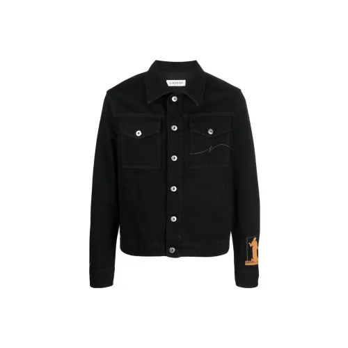 Lanvin Jackets Men Black