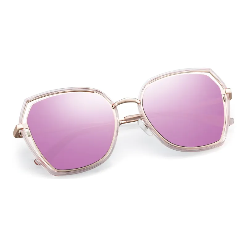 HORIEN Irregular Shape Sunglasses Women's-5