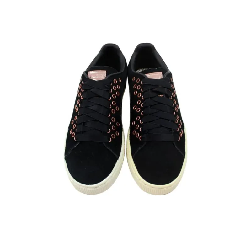PUMA Suede Xl Lace Vr 'Black' Women's-2