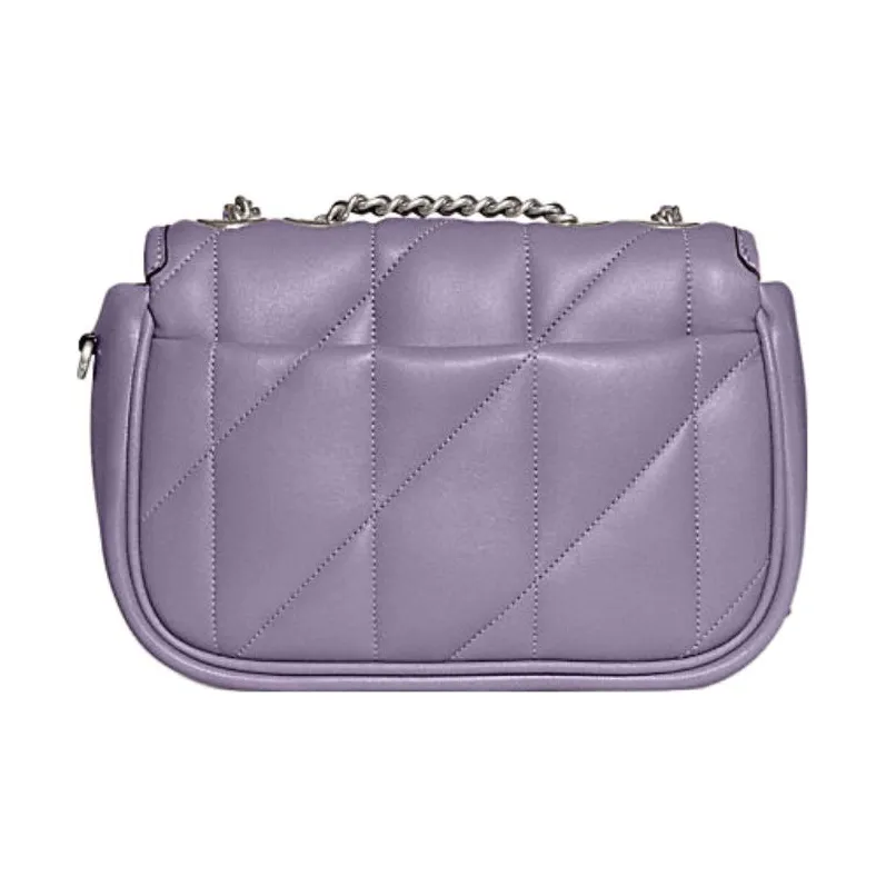 COACH Pillow Leather Crossbody Bag Shoulder Bag Women's Taro Purple-1
