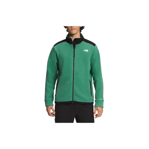 THE NORTH FACE Jackets Men Green/Black Color