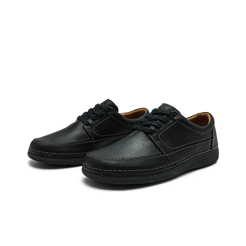 Clarks Natural Collection Stylish Skateboarding Shoes Men's Black-1