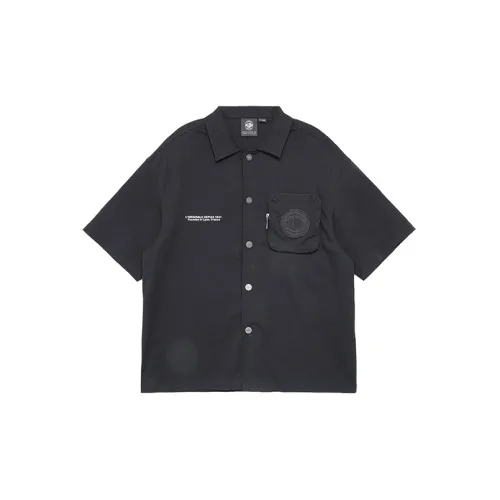 Palladium Shirts Men Lead Black