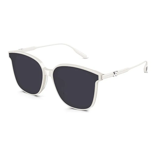 MOLSION Plate Frame Square Sunglasses Unisex-4