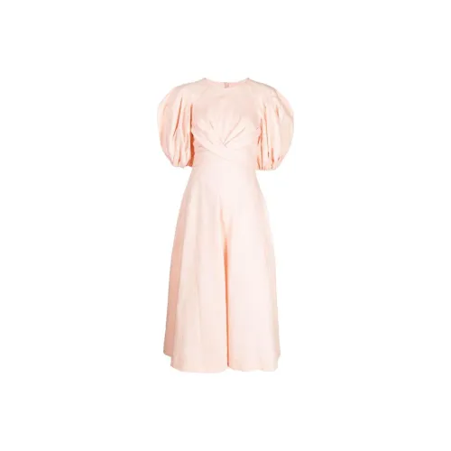 Zimmermann Short-Sleeved Dresses Women's Pink