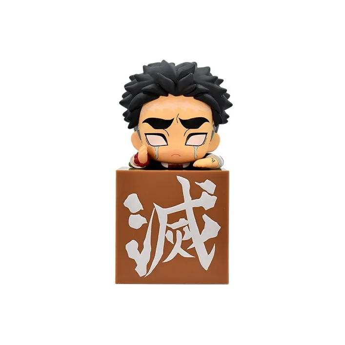 FURYU Demon Slayer Gyomei Himejima Giyu Tomioka & Tengen Uzui Tarepanda Q Bonus Gifts 10cm-0
