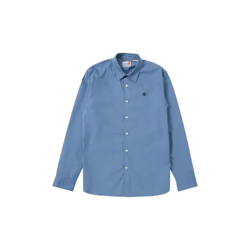 Timberland Shirts Men Marine Blue