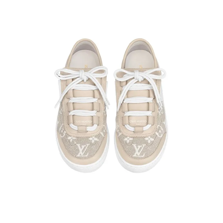 LOUIS VUITTON Lous Sneakers 'Beige' Women's-2