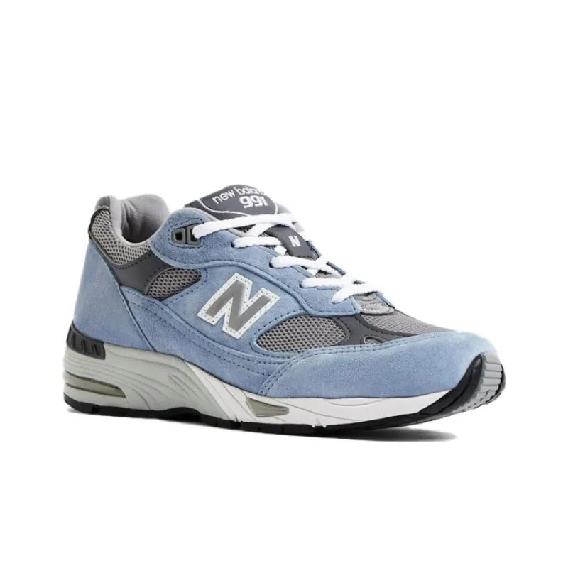 New Balance 991 MiUK Dusty Blue Smoked Pearl Women's-1