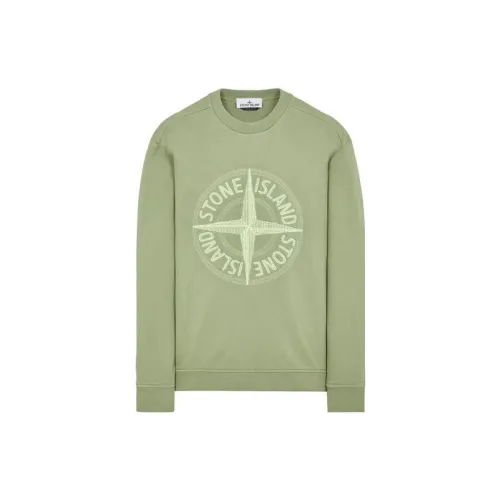 STONE ISLAND Sweatshirts Men Sage Green