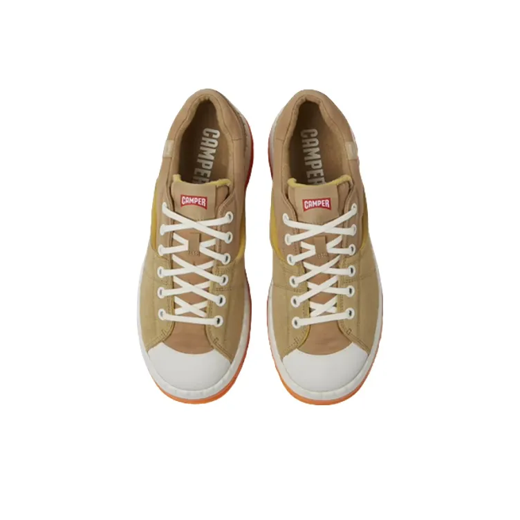 CAMPER Tei Low-Top Sports Casual Shoes Men's Beige-2