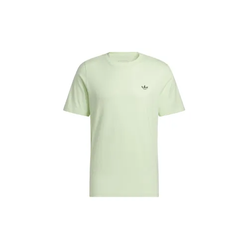 Adidas Originals T-Shirts Men Lime Green