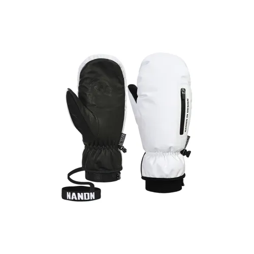 NANDN Ski Gloves Insulated For Cold Weather Anti-Slip And Wear-Resistant Fingerless Gloves Unisex
