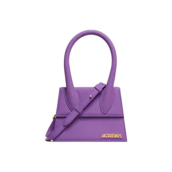 Jacquemus Le Chiquito Cow Leather Shoulder Bag, Crossbody Bag, Handbag Women's Purple