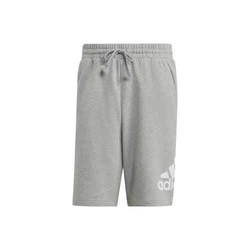 Adidas Essential Casual Shorts Men Medium Heather Gray