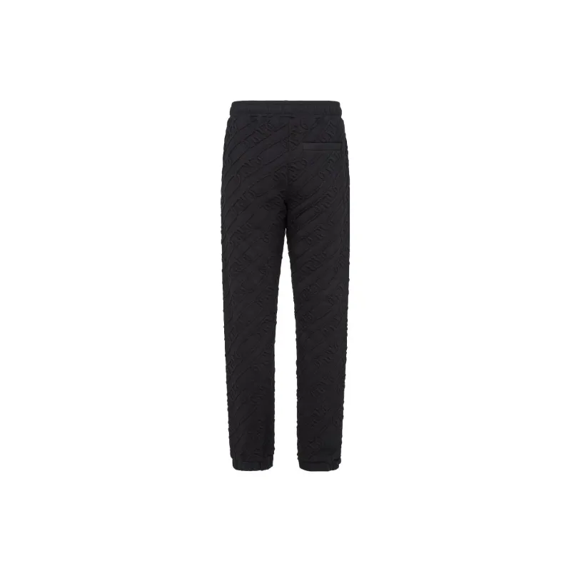FENDI Logo embossed Track Pants-1