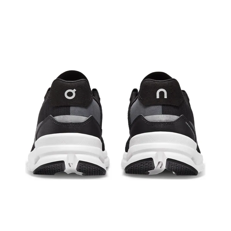 On Running Cloudrift 1 Black White Women's-4