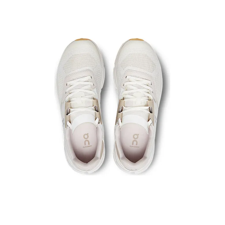 On Cloudrift Slip-Resistant Breathable Low-Top Casual Shoes Women's White-3