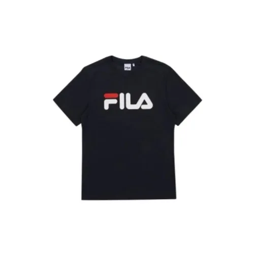 FILA T-Shirts Unisex Navy Blue