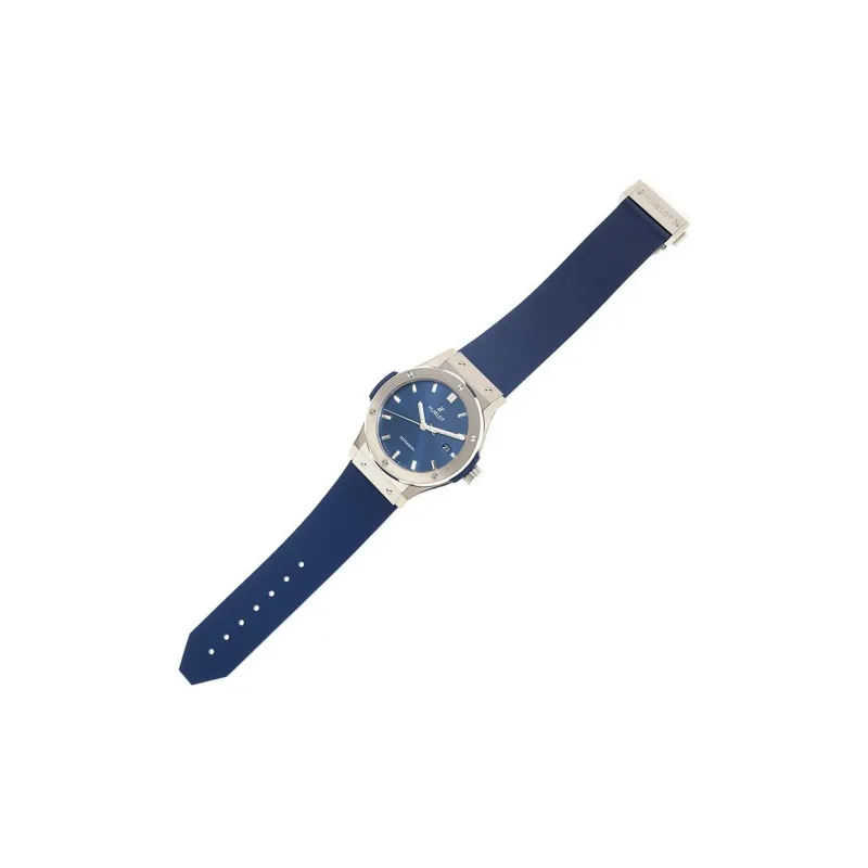 HUBLOT Classic Fusion Titanium Blue 42mm-1