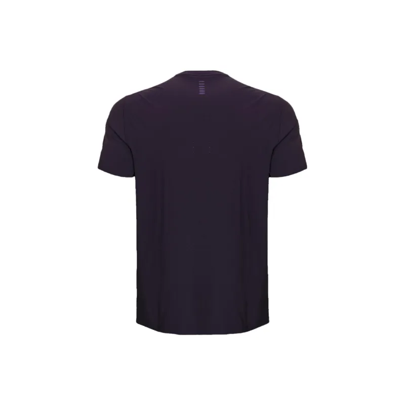 Under Armour T Shirts Men Formal Wear Purple-1