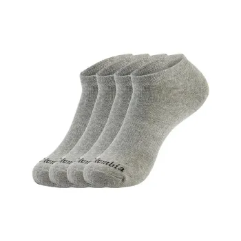 Columbia Ankle Socks Unisex 4 Pack Gray