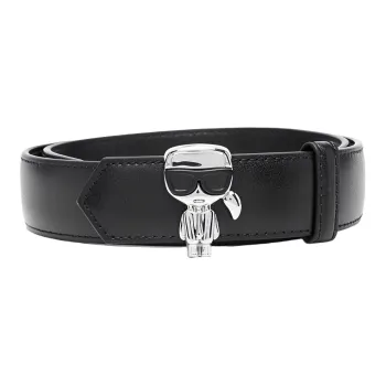 KARL LAGERFELD / Karl Lagerfeld Jeans Leather Belts Women's Black