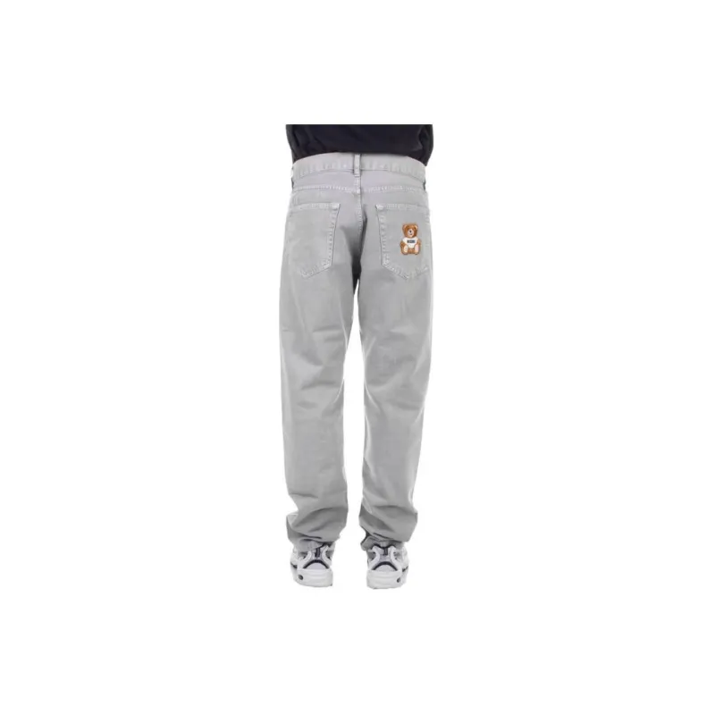 MOSCHINO Jeans Men Gray-1