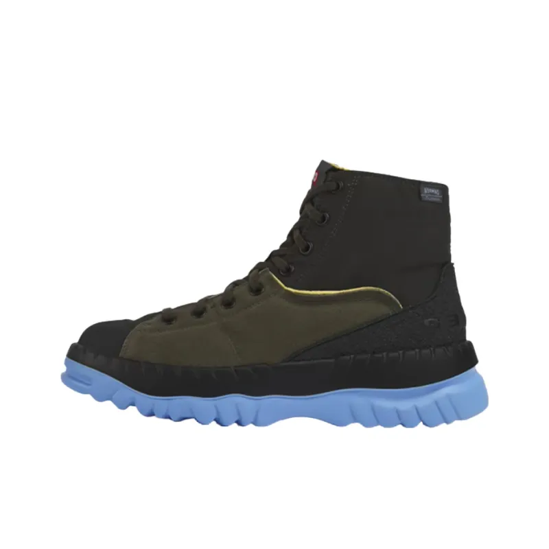 CAMPER Tei High-Top Sports Casual Shoes Men's Green-0