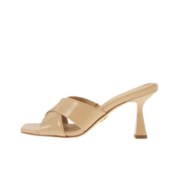 MICHAEL KORS Clara Slide Slippers Women's Beige